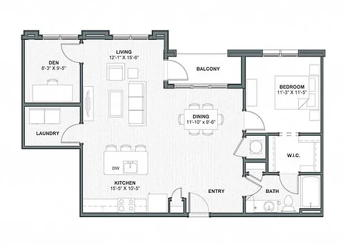 Floor plan Ravenel
