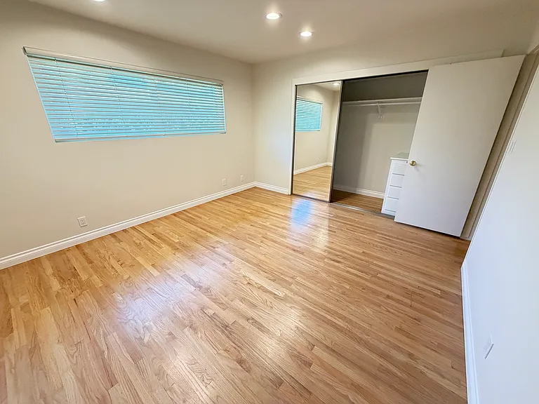 Bedroom 3 with built-in dresser