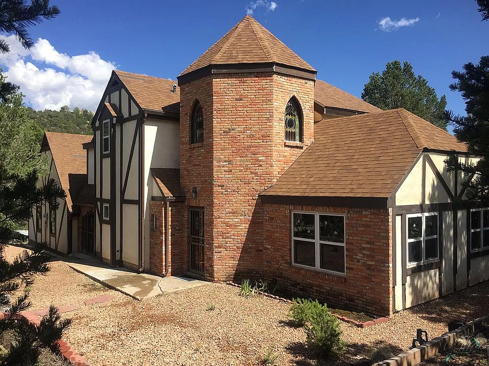 External view of Tudor style home