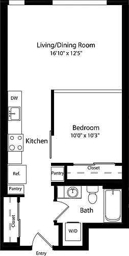 Floor plan O34S
