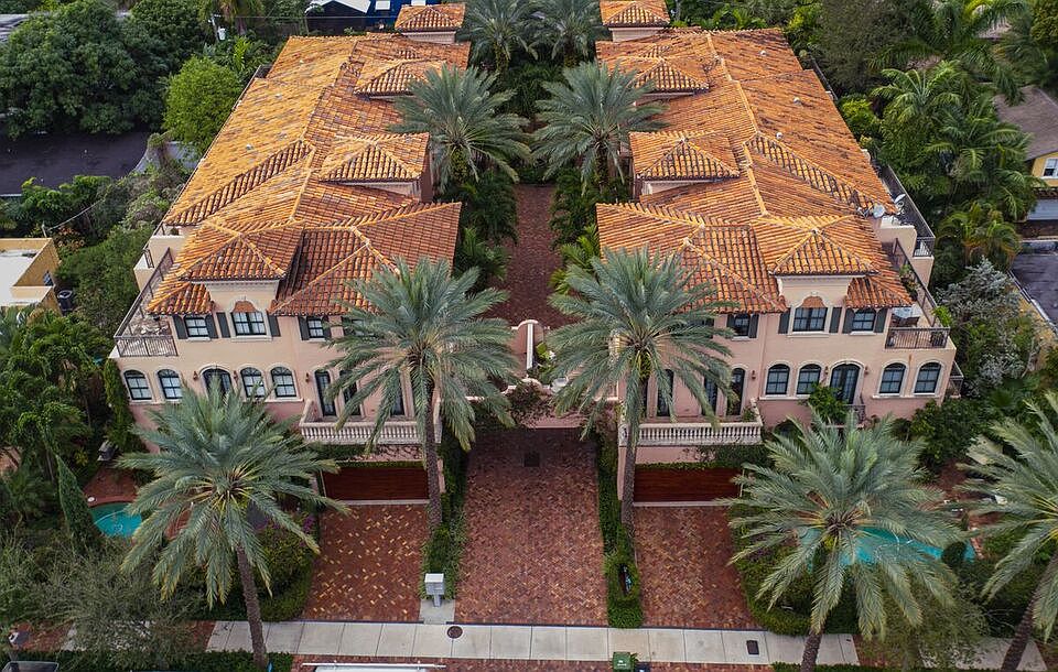 Aerial Facing West