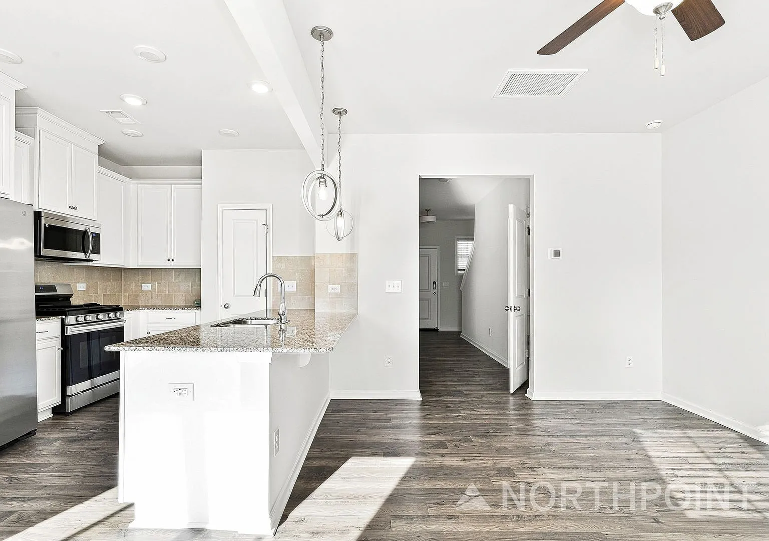 3 BR/2.5BA | Newly Renovated Single Family Home | Private back patio — Photo 3