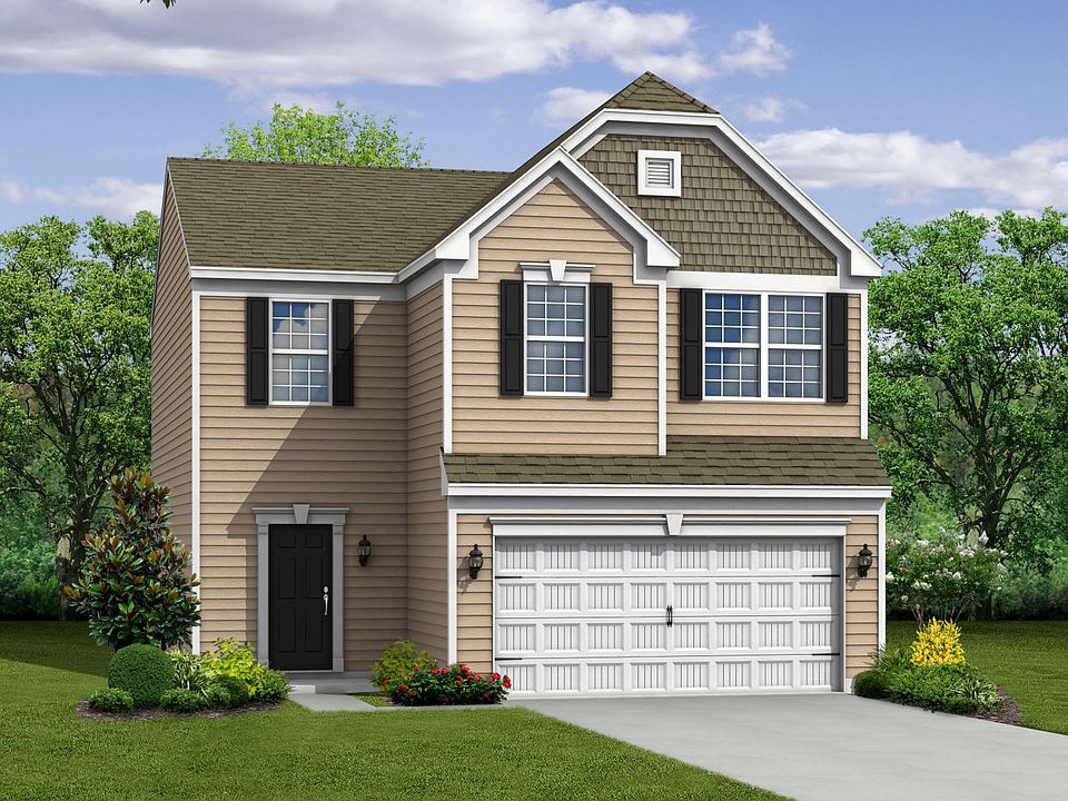 Elevation H Siding Facade with Opt Garage Door