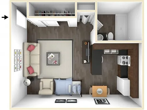 Floor plan The Acadia