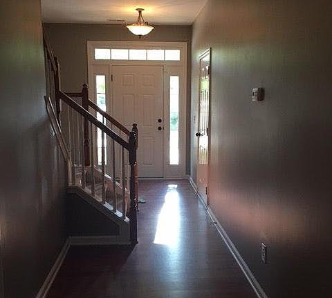 Front door and Hallway