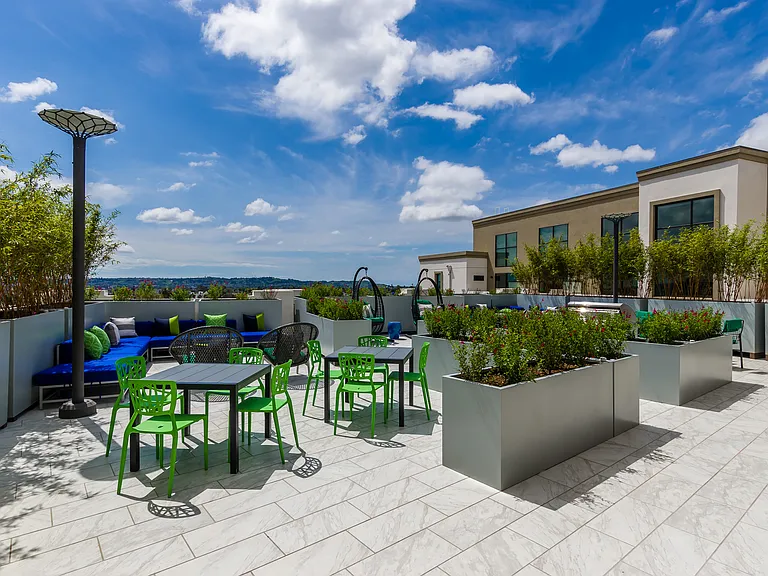 Penthouse Sky Deck with Two Fire Pits and BBQ