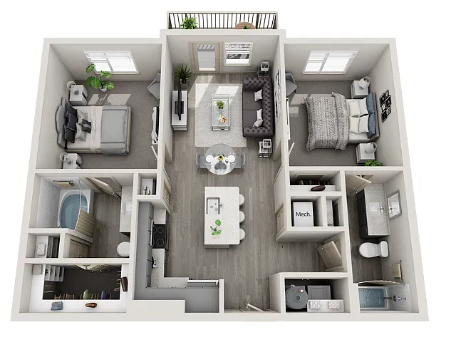 Floor plan B1