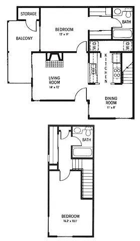 Floor plan B2 Townhome