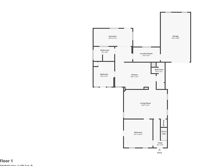 Floor plan (main floor)