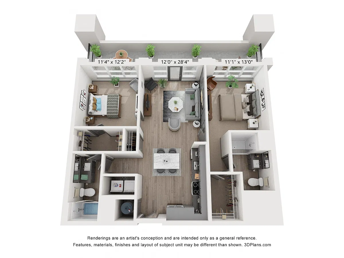 Floor plan Talmadge (2.2 C | E)