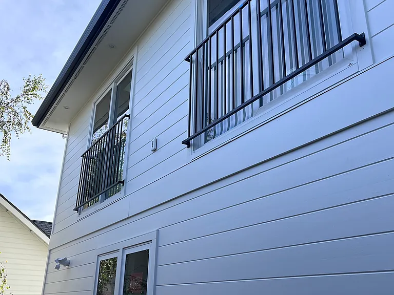 Side of house