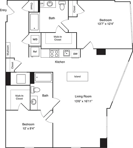 Floor plan C01