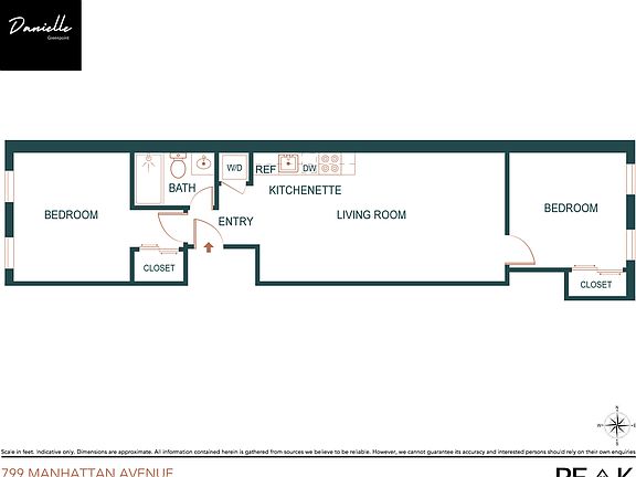 2nd image of 799 Manhattan Ave #4R