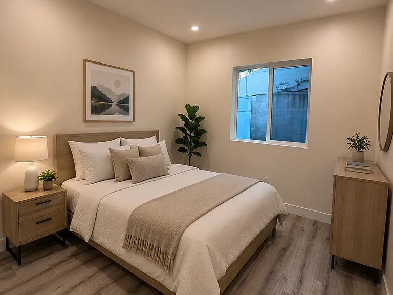 Spacious bedroom
**Unit does not come furnished