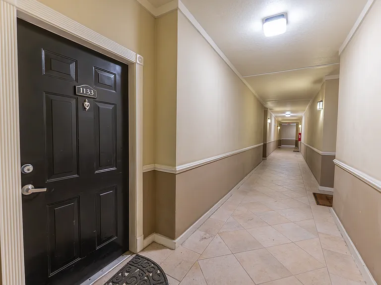 hallway / front door of the unit