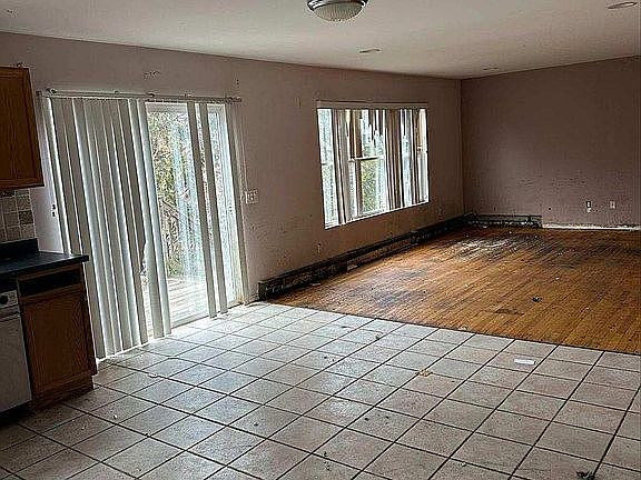 Family room off kitchen 