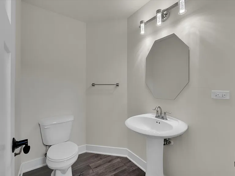 Powder Room on Main Level