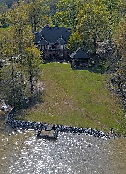 aerial view of back