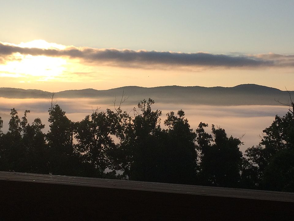 Sunrise view from Deck