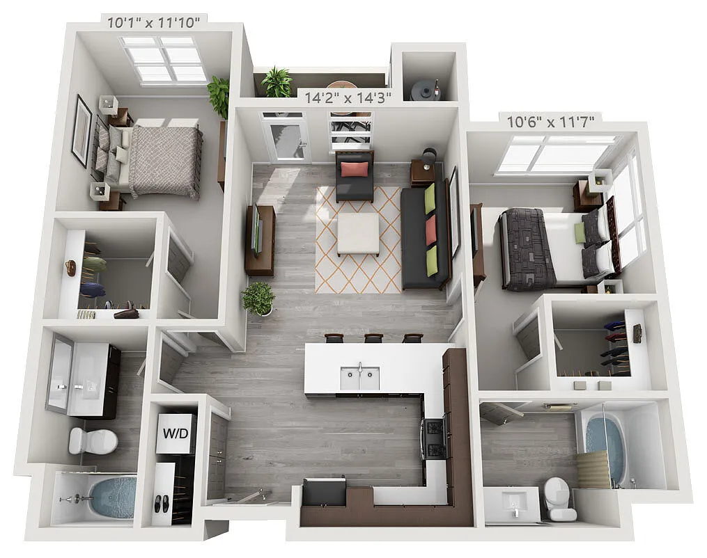 Floor plan Quartz
