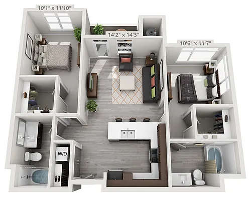 Floor plan Quartz