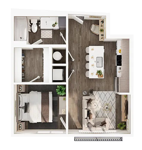 Floor plan Corridor