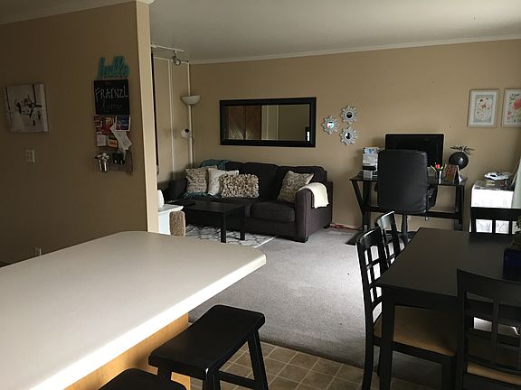 Open kitchen/living room floor plan