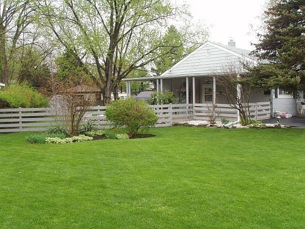 front lawn side
