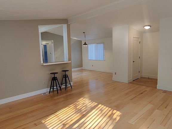 Living room looking into the dining room