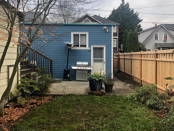 Entrance to apartment from the main house property side yard.