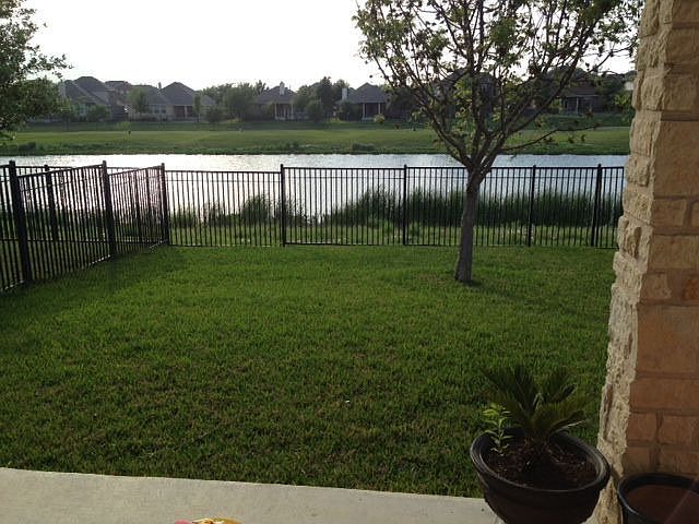 Golf course, pond view