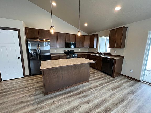 Kitchen with pantry storage