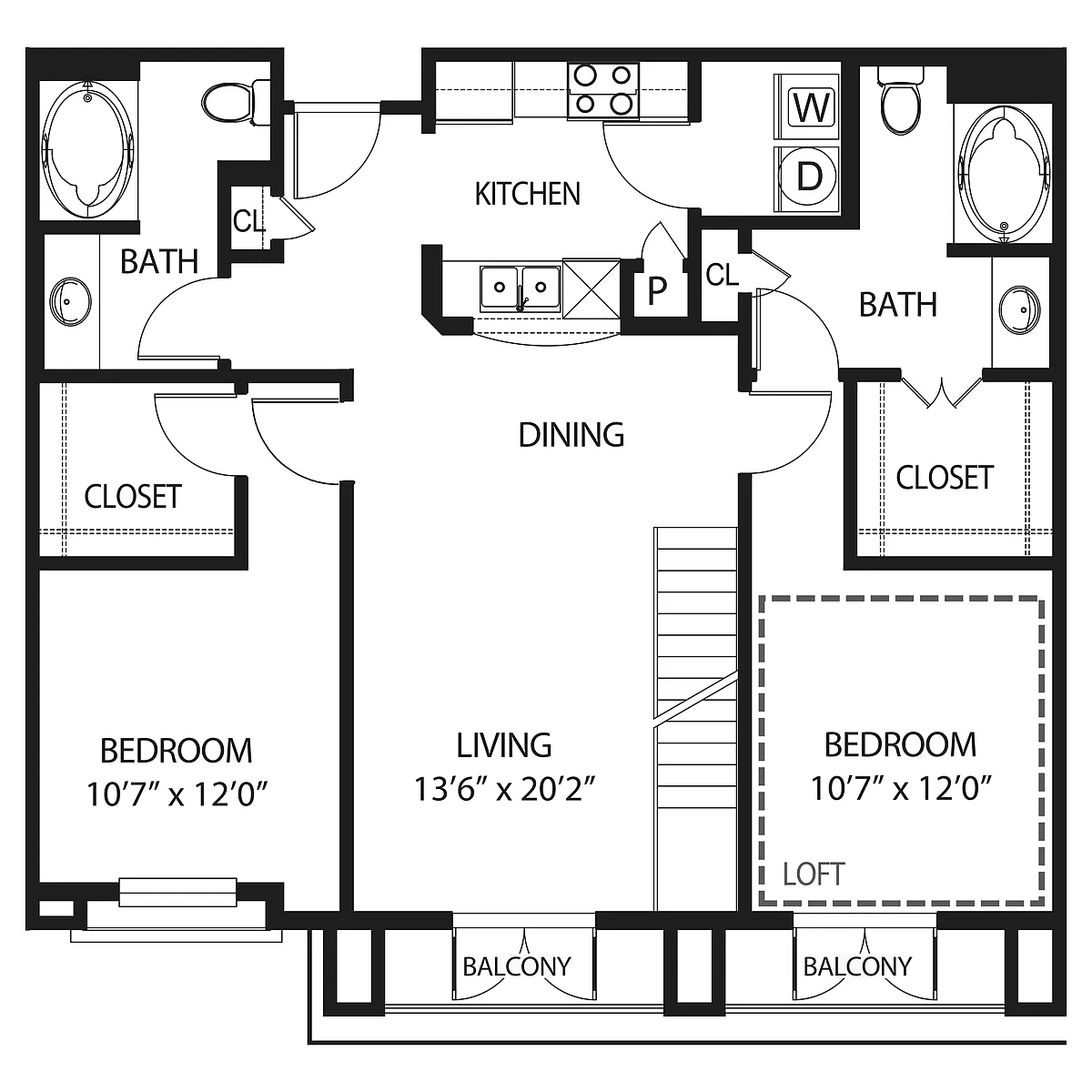 Floor plan B6L