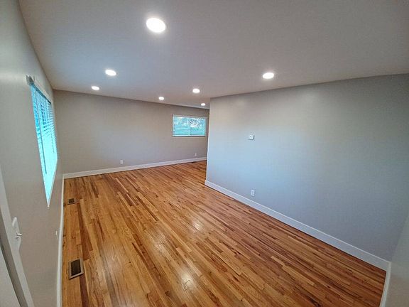Living Room - Pocket lights, new floors new walls and trim