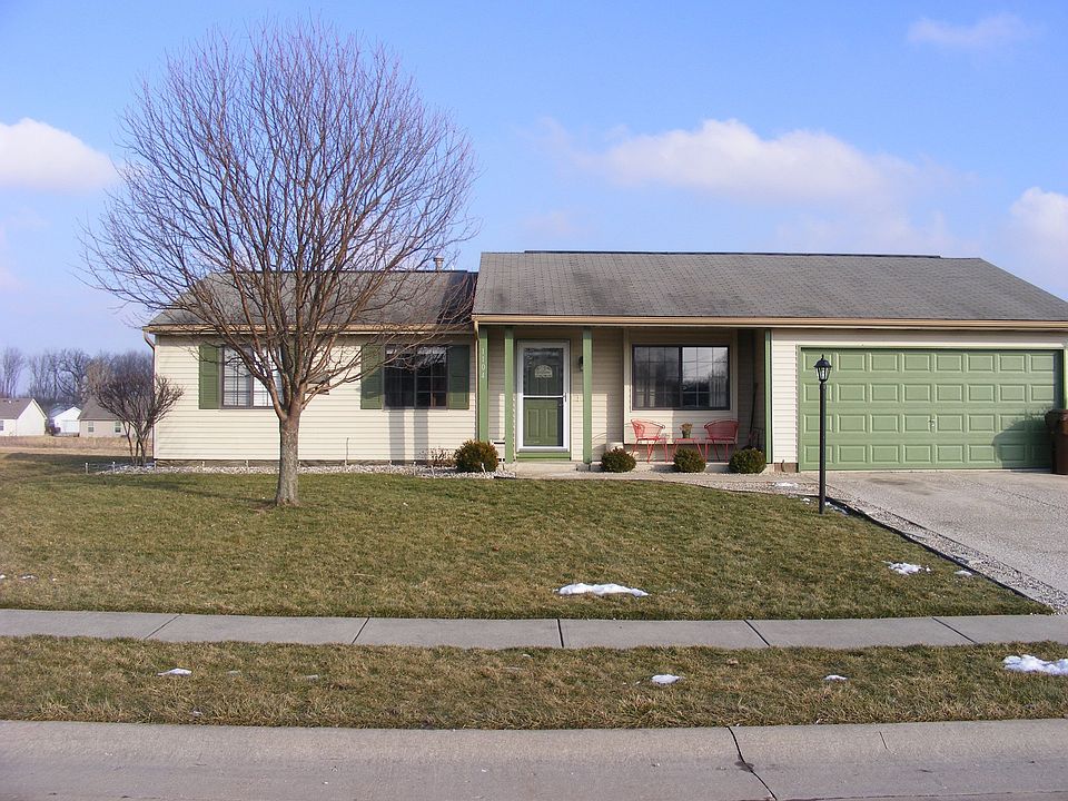 Front with covered porch