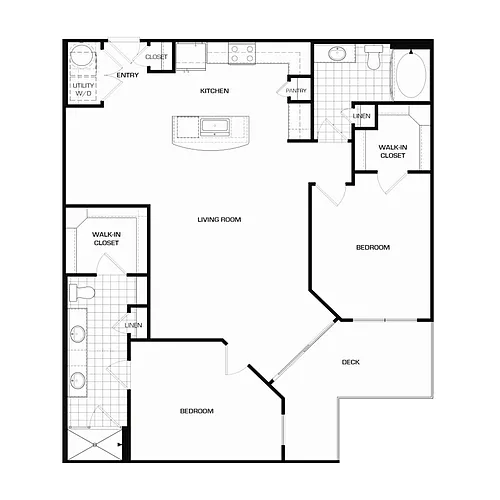 Floor plan B13