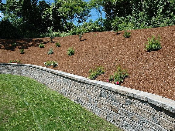 Wrap around custom landscaping