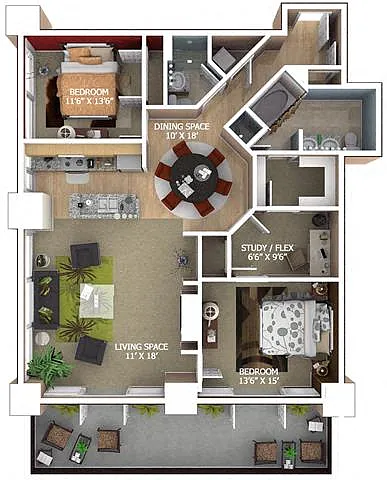 Floor plan D5