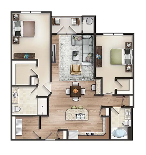 Floor plan The Jasper