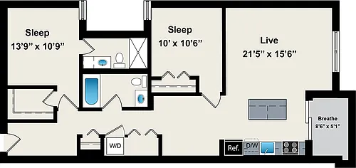 Floor plan B35