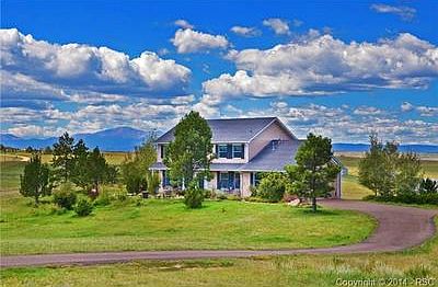 Beautiful meadows and views of pikes peak and the Front Range.