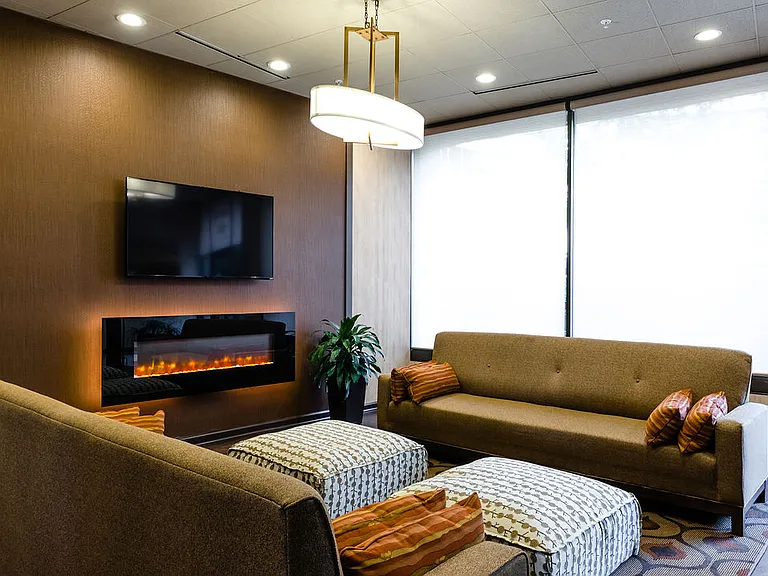 Lobby sitting area