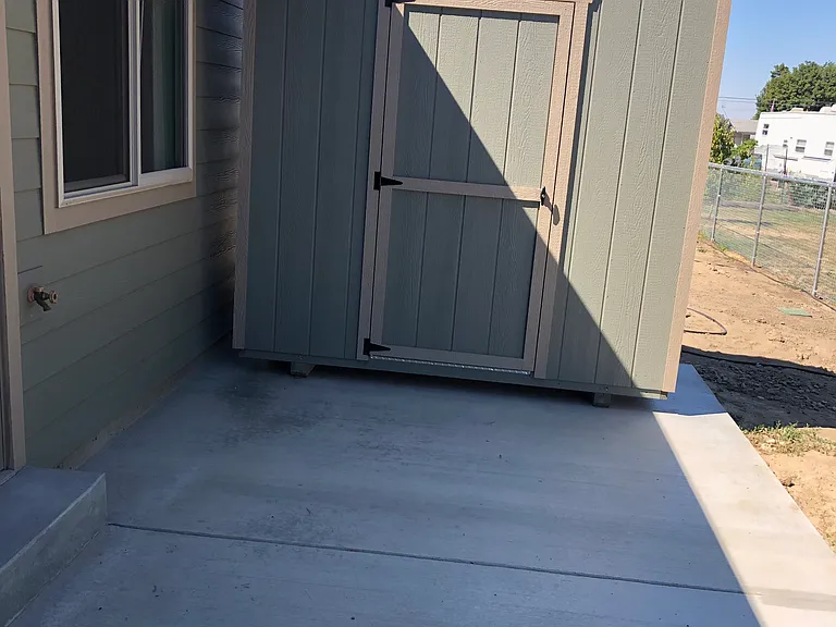Additional storage in back of unit