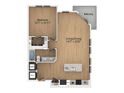 Floor plan A6