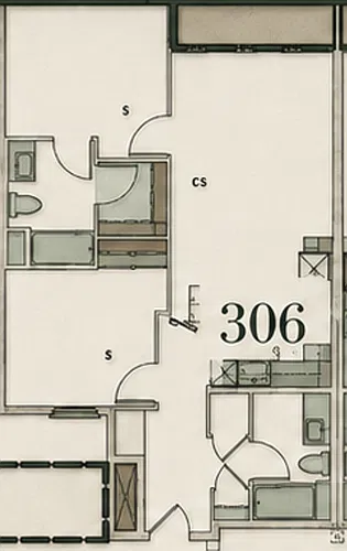 Floor plan The Larchmont