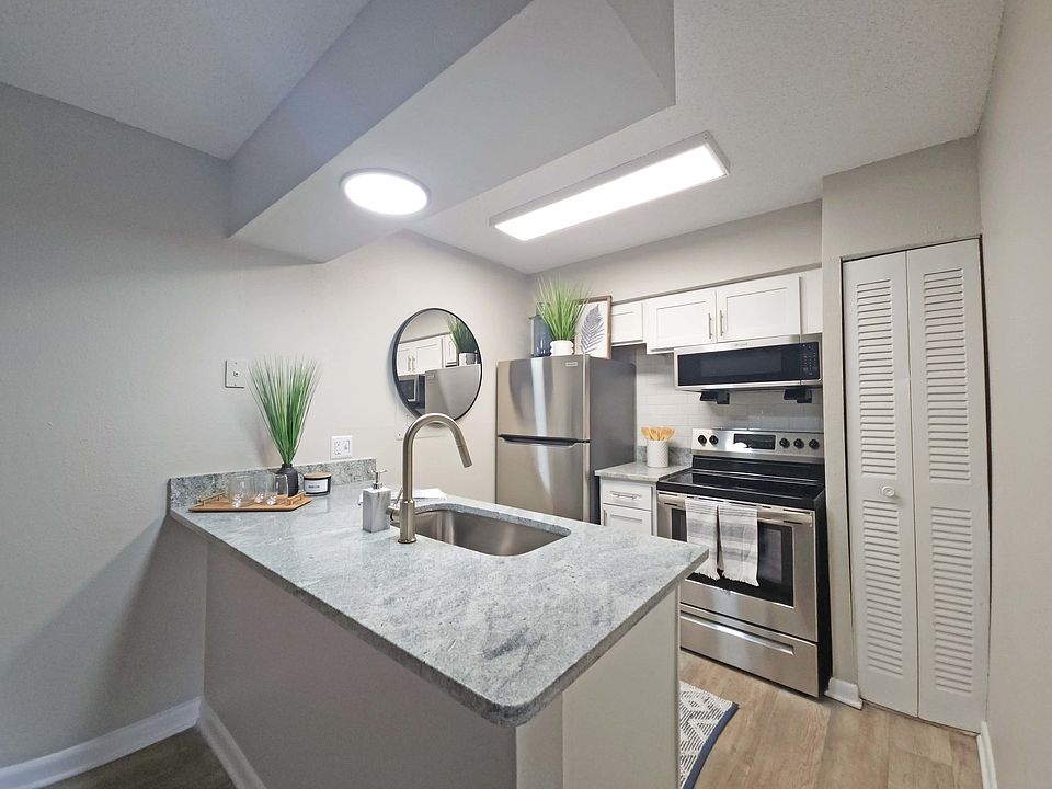 Kitchen with Granite Counters