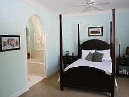 MASTER BEDROOM ON THE MAIN WITH HIS 