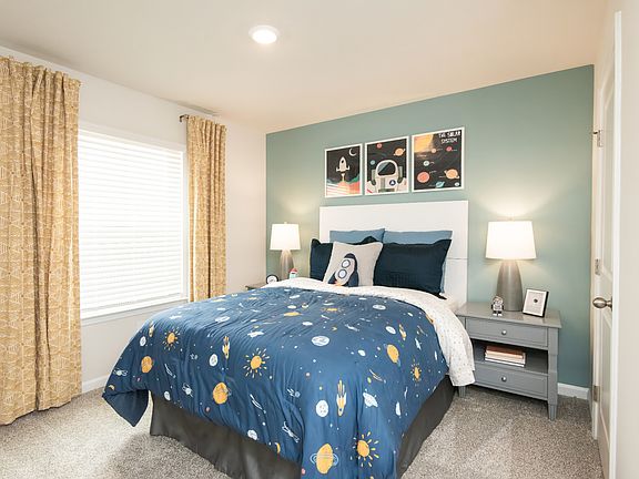 The Dallas floorplan with the Fresh Grey interior package modeled at Madison Preserve.