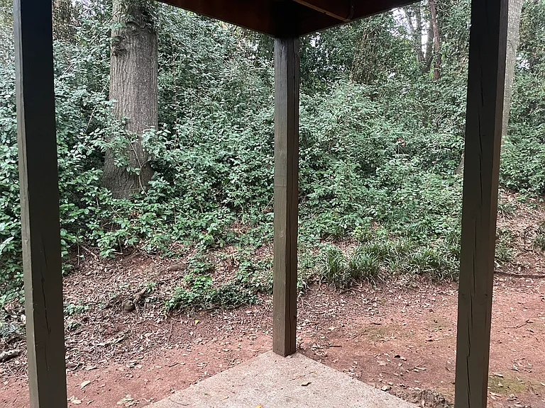 Your private retreat in the back