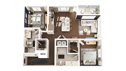 Floor plan B1